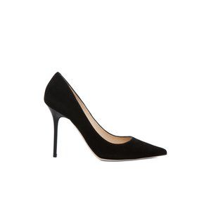 Jimmy Choo Abel Suede Pumps in Black